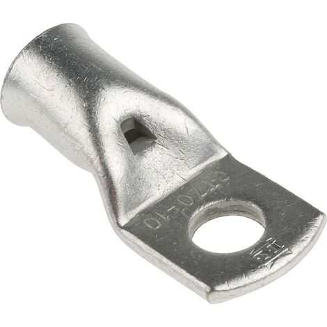 Cosse à œillet tubulaire RS PRO, Non-isolé, 70mm², M10