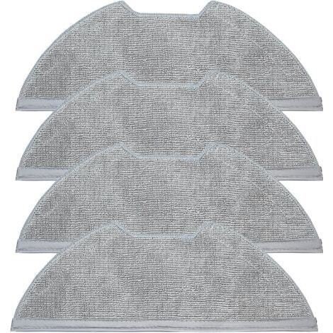 Accessories cleaning cloth for Eureka NERE10s E10S E20 Plus, for Obode A8 A8 Plus, for Midea M9 replacement for robot vacuum cleaner, soft microfiber cloth (1/5)
