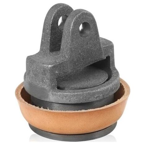 Piston de rechange pour pompes à bras, pompes à main type 75 piston de pompe à bras avec 1 joint en cuir, pompe à bras de rechange pompe à bras manuelle pompe manuelle type 75 pour pompe de jardin (1/5)