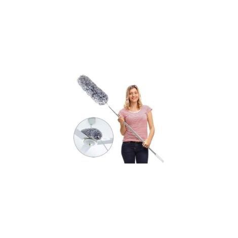 Plume Extensible en Microfibre, Rallonge pour Nettoyage de Ventilateurs et Stores - Crezuo (1/3)