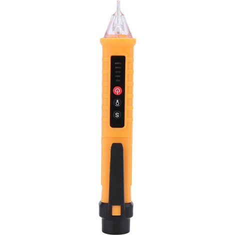 Crayon de Test de haute précision 802, détecteur de tension électrique, stylo de Test 48-1000V/12-1000V (jaune)