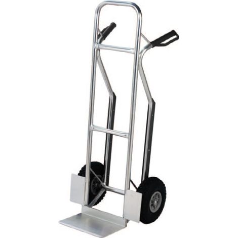 Carrello portatutto in alluminio Misura cm 48x49xH116 portata 180 kg tuv