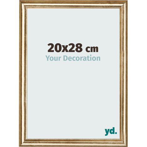 yd. - Cadre photo 20x28 - Or Antique - MDF - Lazio