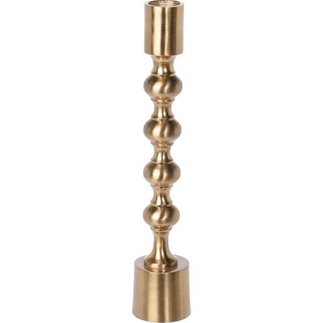 Elegante candelabro dorado de 23 cm (1/4)