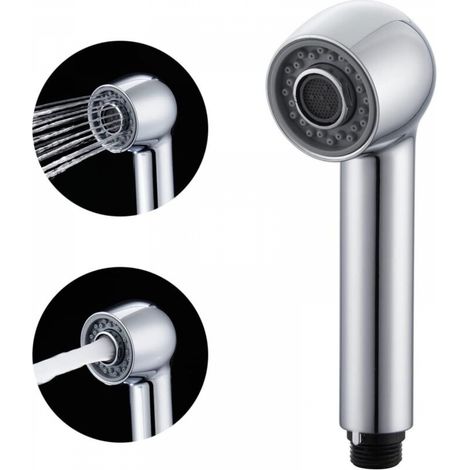 Douchette pour évier de cuisine, 2 modes de débit d'eau, robinet de cuisine de remplacement avec aérateurs économiseurs d'eau, pommeau de douche pour robinet de cuisine (1/5)