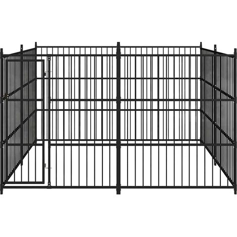 Hundezwinger für den Außenbereich 300 x 300 x 185 cm