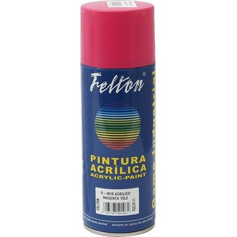 FELTON spray acrilico magenta ral-4010 400ml , 0UNIDADES