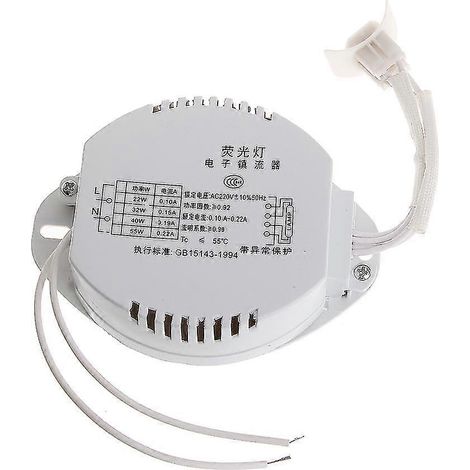 Ballast électronique à usage général 22W-40W, ballast pour lampe fluorescente linéaire, type durable (1/5)