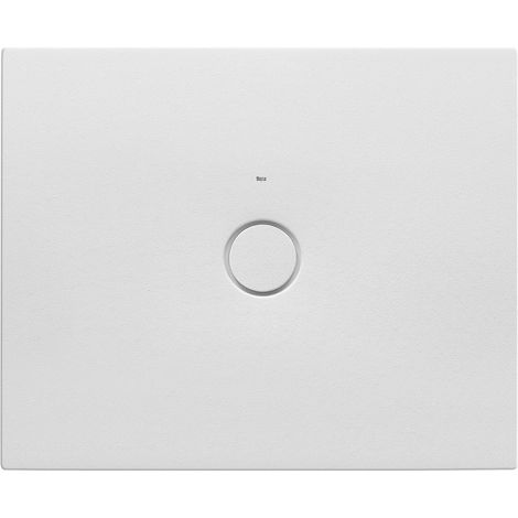 Plato de ducha extraplano de SENCERAMIC® 1000x800 mm CRATOS - ROCA Color: Blanco mate (1/2)