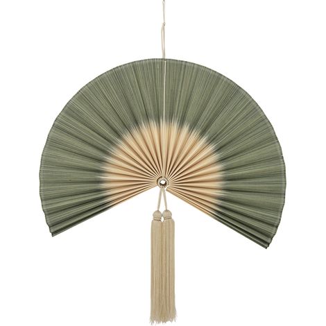 Bloomingville - Jaime Wall Decor - Green - Bamboo
