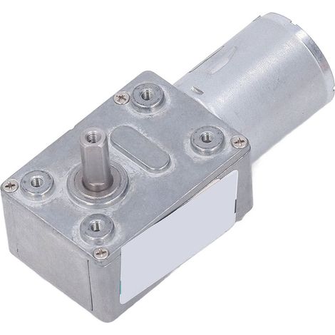 Gleichstrom-Schneckengetriebemotor, 2 W, Drehzahlregelung, vorwärts und rückwärts laufend, 24 V DC, 0–50 U/min (1/5)