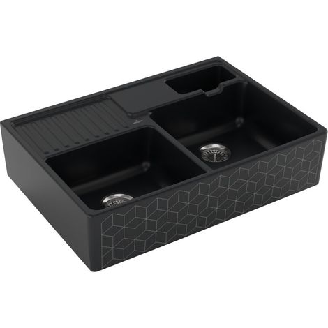 Villeroy & Boch 632391M7 Évier 895x630 mm Gouttière de récupération