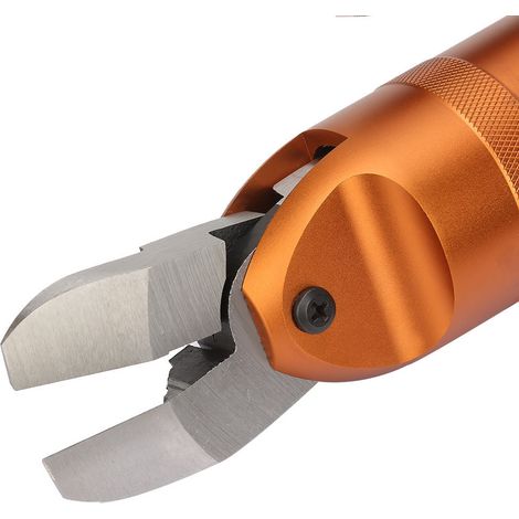Pince coupante pneumatique HS30 à mâchoires diagonales pour la découpe de plastiques souples et rigides (1/5)