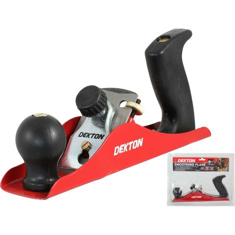 Dekton Smoothing Plane 230mm Planer For Wood Smoothes Doors & Timber 9" DT40210 (1/2)