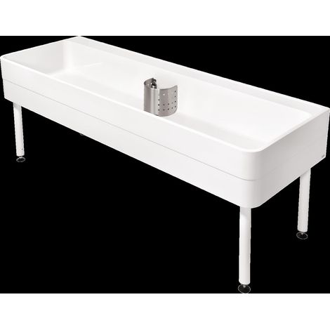 KWC Évier d’atelier SIRIUS MIRANIT 2000x800x700 mm sous-meuble (1/2)