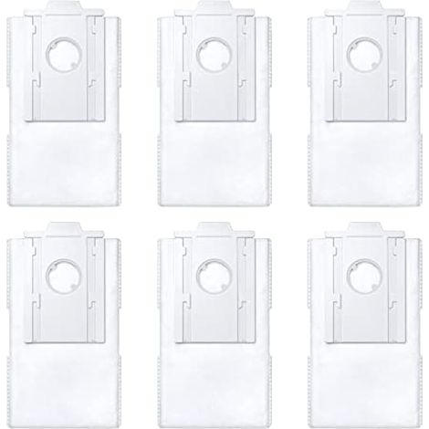 6 Pcs Sacs à poussière d'aspirateur pour Samsung VCA-RDB95 Jet Bot+ Jet Bot AI+ Robot Aspirateur Pièces de rechange (1/4)