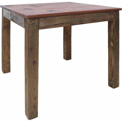 Maison Exclusive - Esstisch Gemischtes Altholz 82x80x76 cm
