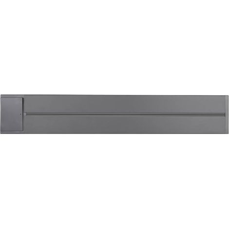 Carril base con interruptor 32A, 50cm KOOB, gris (1/4)