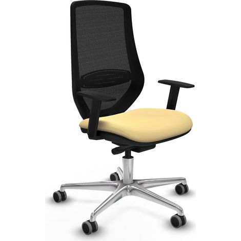 Piqueras-y-crespo Mardos Bürostuhl Creme Ergonomisch