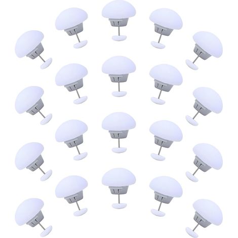 Lot de 20 clips de couette, fixation antidérapante ABS, bouton verrouillage, housse couette drap lit, chambre à coucher