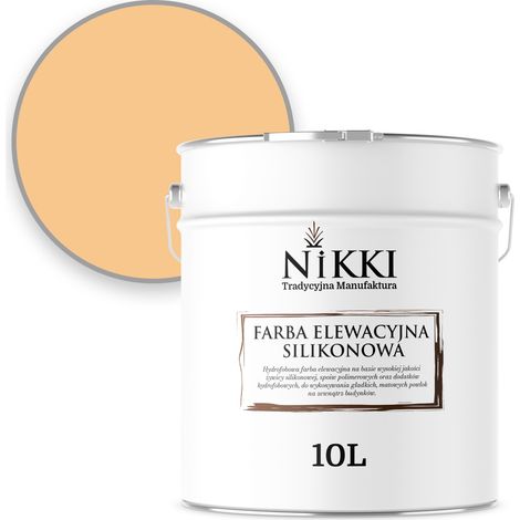 Pittura per facciate 5L arancione chiaro F764 resistente all'inverdimento