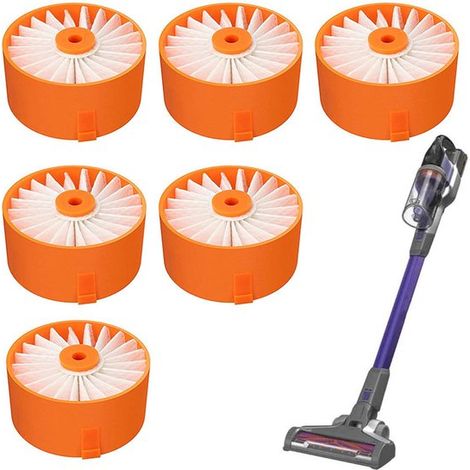 Juego de 6 filtros lavables - Para Black+Decker Powerseries Extreme (1/5)