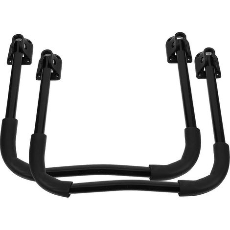 Pieds de table en fer en forme de U, pliables, grande capacité de charge, adaptés aux bureaux pour ordinateurs portables, lot de 6. (1/5)