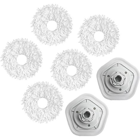 Chiffon de nettoyage avec supports, pour Dreame W10 et W10 Pro