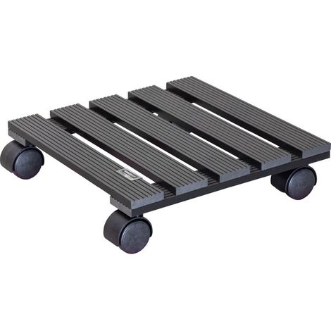 Multi Roller WPC eckig anthrazit 60 kg Doppel-Rolle (1/4)