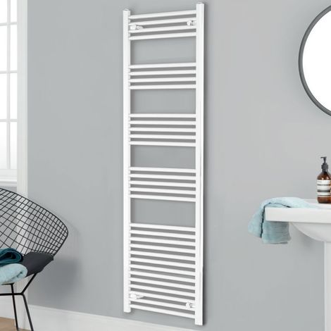 Heatwave Harmony White Ladder Towel Rail 1800mm (H) x 400mm (W) (1/2)