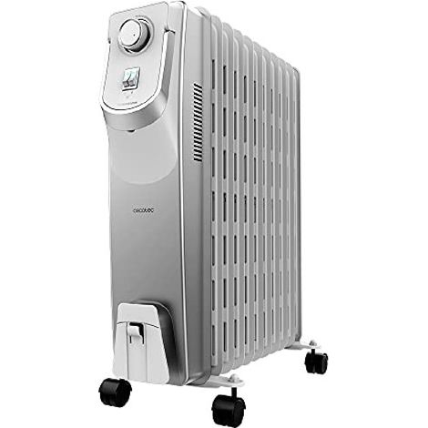 Cecotec Radiador de Aceite Blanco 2500W Calefacción Eficaz (1/5)