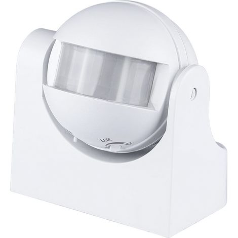 Sensore PIR Movimento Luce Crepuscolare Timer Rilevamento Presenza Infrarossi 220V Massimo 1200W IP44 Esterno Da Muro Orientabile 180 Gradi SKU-4967 (1/3)