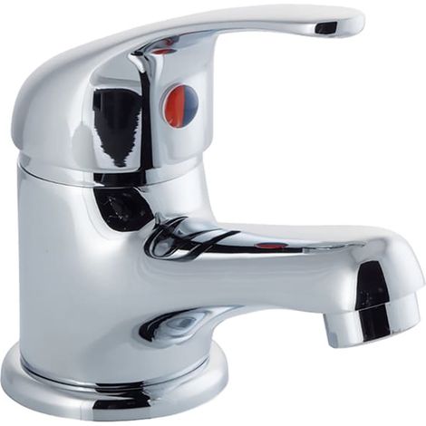 Luxury Modern Mini Mono Basin Mixer - Chrome