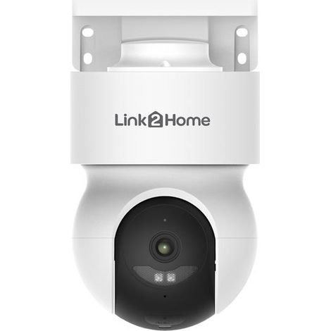 Link2Home Outdoor Smart Security Camera with 1080p HD Video, Night Vision, Motion Detection, and Wi-Fi Connectivity (Model: LTHODRCAMP2)