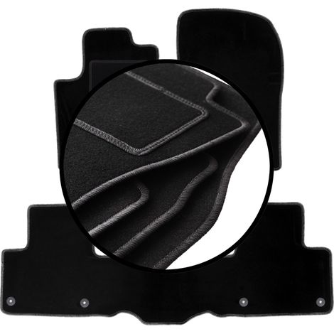 Jeu de tapis de sol en velours pour : Mercedes GLE W166 SUV (2011-2015) (1/5)