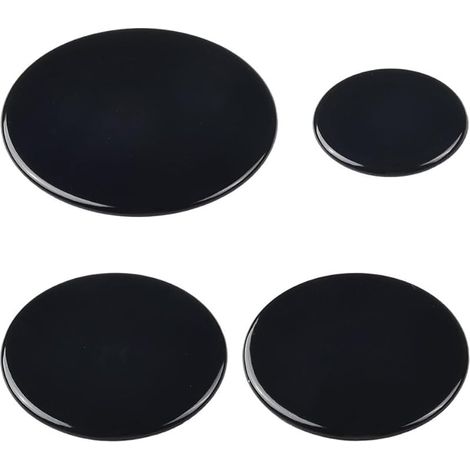 Lot de 4 capuchons et bouchons universels pour cuisinière à gaz, 55-75-100 mm (1/5)