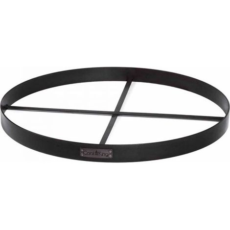 Support rond pour pierre décorative, 120cm, acier brut, CookKing, 111033