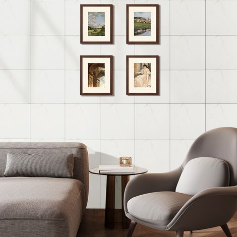 Set of 10 Self-Adhesive Marble PVC Wall Stickers (1/5)