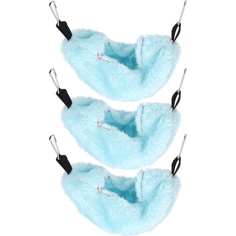 3 Pièces Tente Perroquet Cage Nid Suspendu Hamster Maison Accessoires Petits Animaux (1/5)
