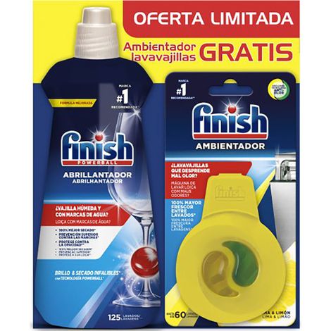 Spülmaschinen-Spülmittel 500 ml + Zitronen-Limetten-Duftspray