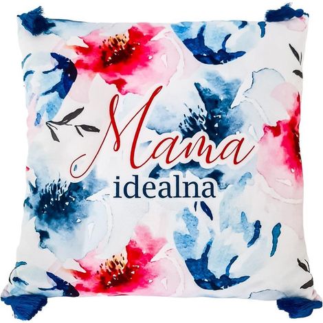 Cojín con borla para el Día de la Madre