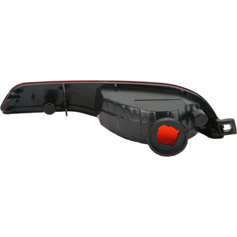 Fari Antinebbia per Paraurti Posteriore, Lente Rossa, Sostituto per Jeep Cherokee KL 2014-2018, Sinistro, 68105145AC (1/3)