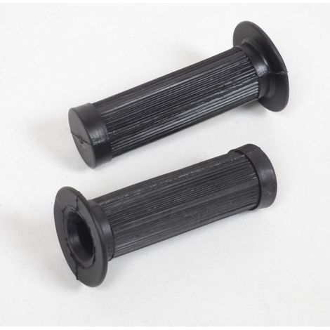 Vintage-Style Magura-Griffabdeckung schwarz 10cm für Moped