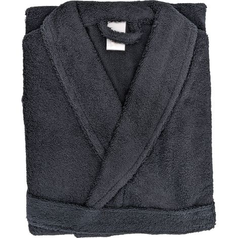 Peignoir de bain ALPHA col châle S