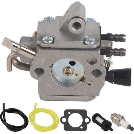 Kit de carburador para motosierra MS193T MS193 - Aluminio y hierro duraderos, rendimiento mejorado del motor, perfecto para jardineros y aficionados al bricolaje. (1/5)