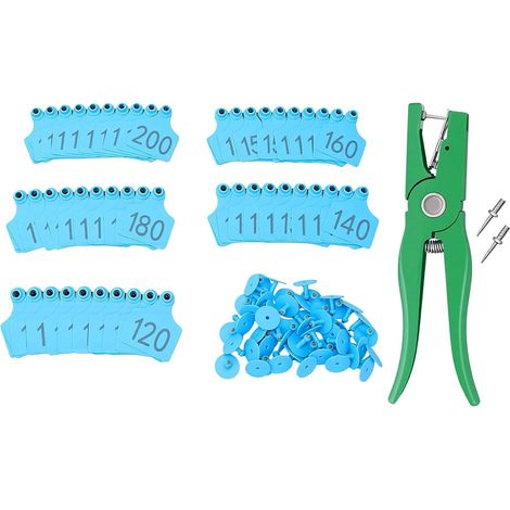 100 Numbered Ear Tags for Livestock, 101 to 200 (1/5)