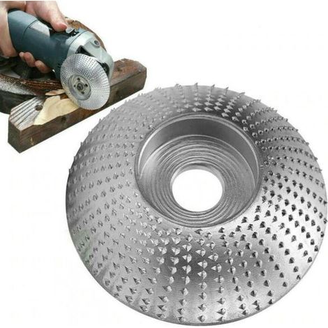 Disco per smerigliatrice angolare raspa levigatura intaglio legno 100mm 66015 (1/4)