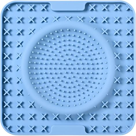 Tapis 2-en-1 pour chien, nappe absorbante pour alimentation, bain et toilettage, protection contre les débordements