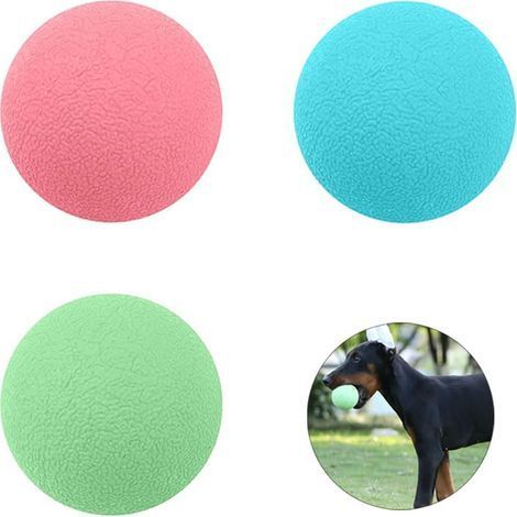 3 pièces Balles Couinantes pour Chien, Balle Chiens Couineuse, Chien Traiter Jouet Balle pour la Formation des Jouets interactifs pour Chiens (1/5)
