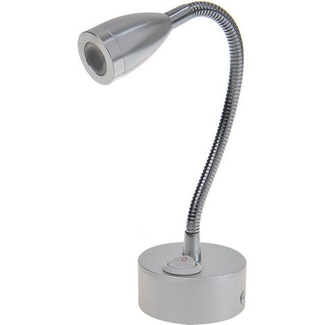 PROPLUS SURFACE MOUNTED SPOT 1 LED AVEC FLEXIBLE GOOSENECK 12 V 120LM Ø65 X 110-260 MM (1/5)